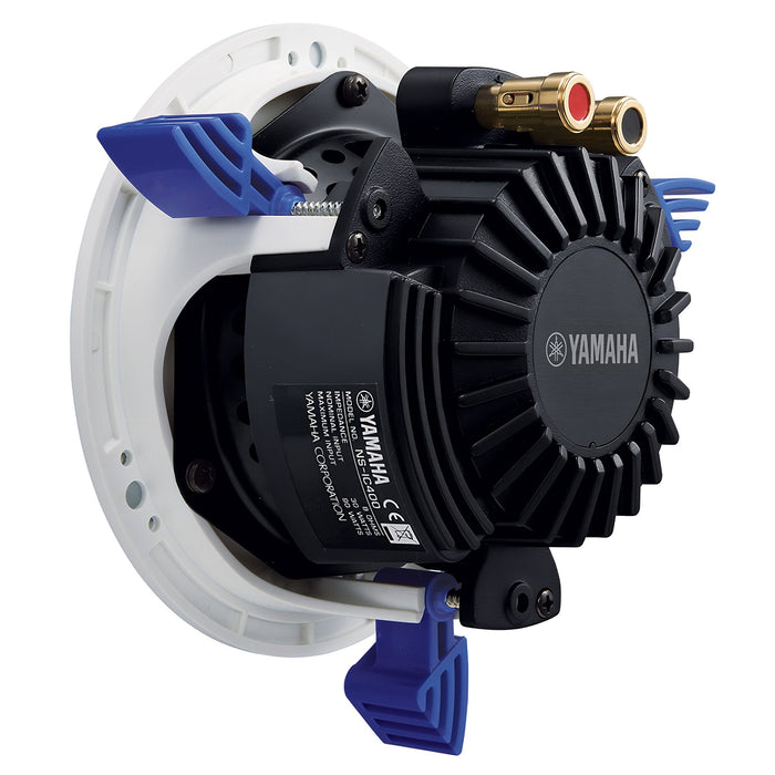 Yamaha NS-IC400WH 4" 90 Watts 8 Ohms In-Ceiling Surround Speaker with White Magnetic Grill (Pair)