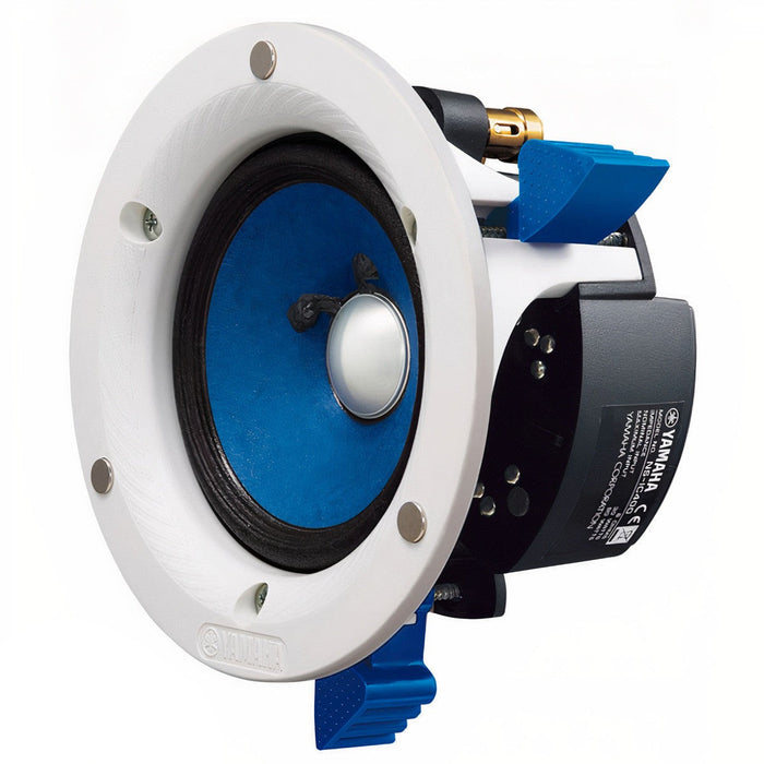 Yamaha NS-IC400WH 4" 90 Watts 8 Ohms In-Ceiling Surround Speaker with White Magnetic Grill (Pair)