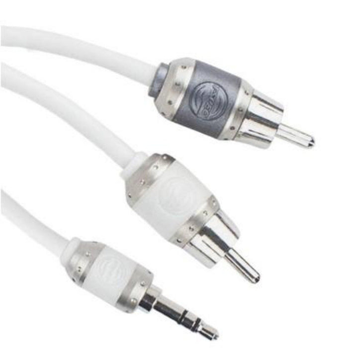 T-Spec V10R35-6 v10 Series 2-Channel Marine Grade Audio RCA to 3.5MM Jack Cable 6 Feet Long