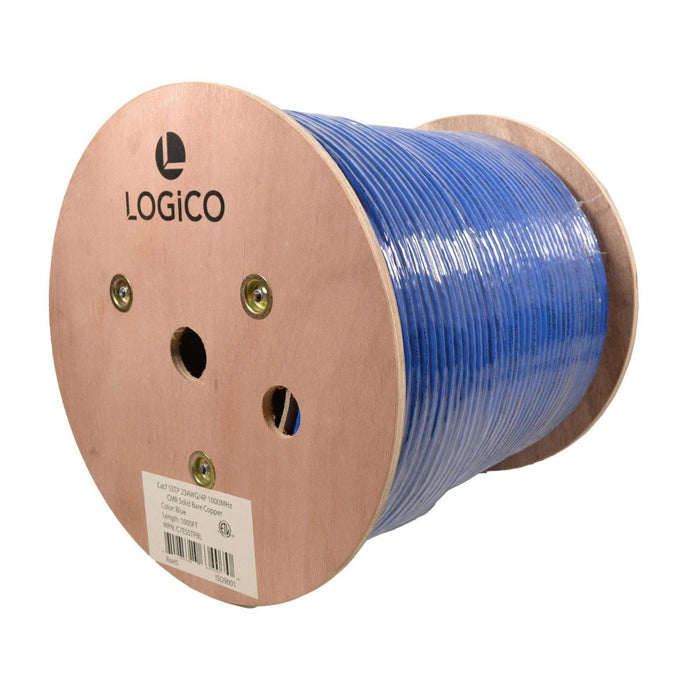 Logico C7ESSTPBL CAT7 S/FTP Bulk Ethernet Network 23AWG Pure Copper 1000ft Long Cable