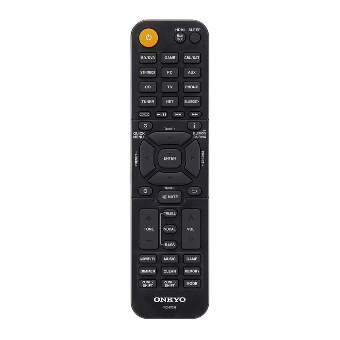 Onkyo TX-NR696 7.2-Channel Network Home Theater Receiver with Bluetooth - Certified Refurbished